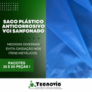 Saco Plástico Anticorrosivo VCI Sanfonado - Metálicos e Não Metálicos