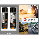 KIT: WB®V4 OFF ROAD Lubrificante Anticorrosivo para Correntes de Motocicleta, Bike, Automotivo e WB®V6 Removedor de Graxa