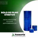 Rolo de Filme Stretch Metalúrgico Anticorrosivo VCI